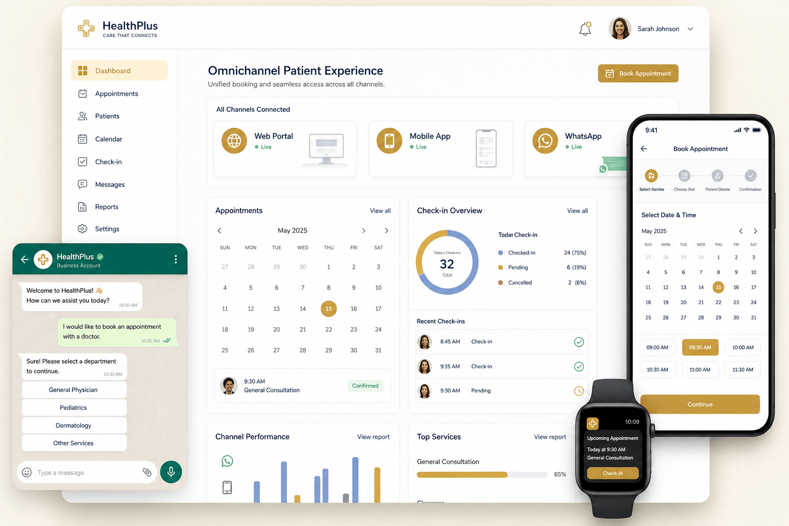 Omnichannel Patient Experience screenshot